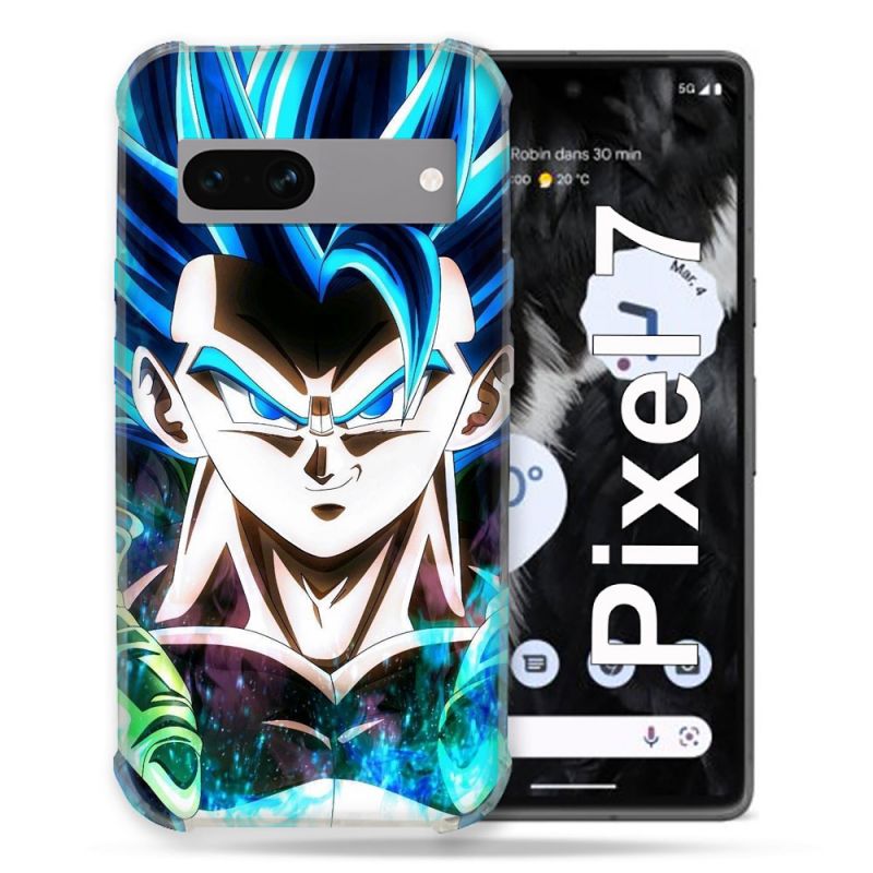 Coque Renforcée Pour Google Pixel 7 Manga Dragon Ball Gogeta Visage