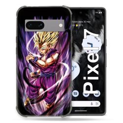 Coque Renforcée Pour Google Pixel 7 Manga Dragon Ball Sangohan Violet
