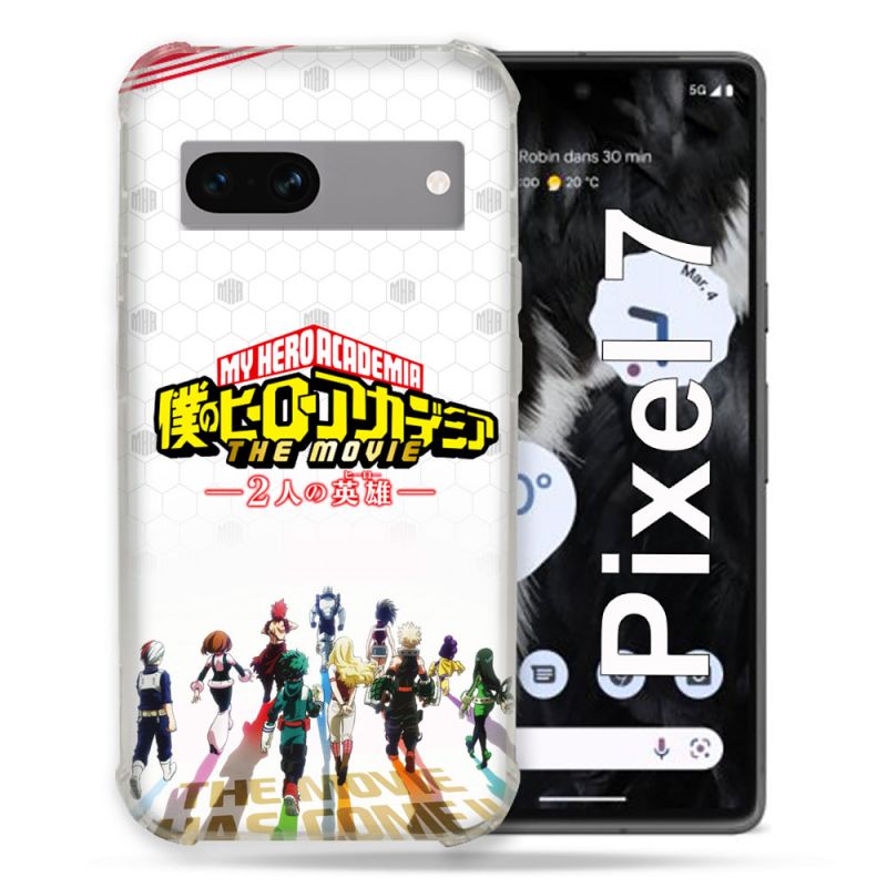 Coque Renforcée Pour Google Pixel 7 Manga My Hero Academia Blanc
