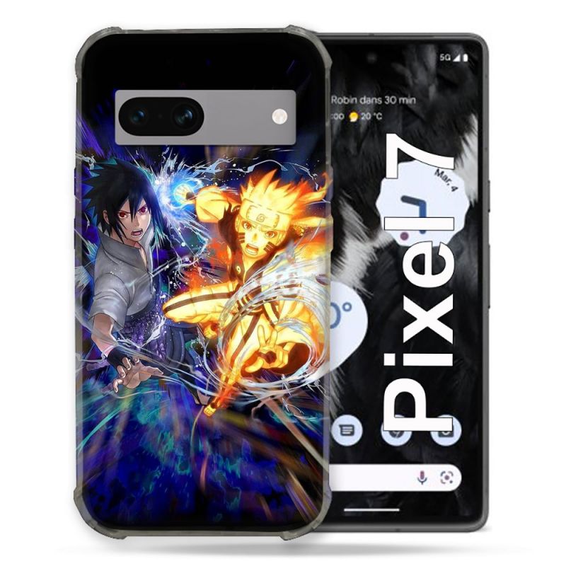 Coque Renforcée Pour Google Pixel 7 Manga Naruto VS
