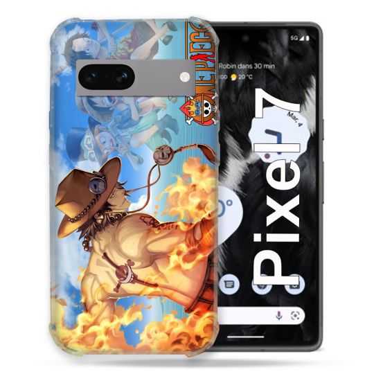 Coque Renforcée Pour Google Pixel 7 Manga One Piece Ace Color