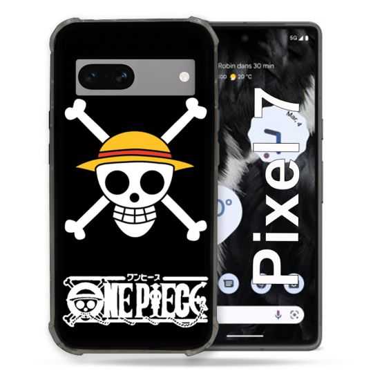Coque Renforcée Pour Google Pixel 7 Manga One Piece Tete de Mort