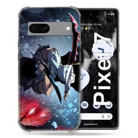 Coque Renforcée Pour Google Pixel 7 Manga Solo Leveling Sung Epee