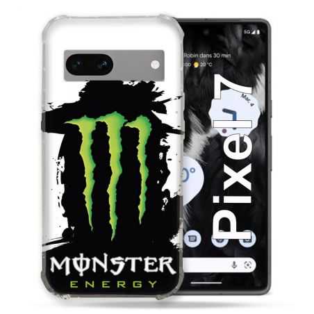 Coque Renforcée Pour Google Pixel 7 Monster Energy Tache