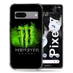 Coque Renforcée Pour Google Pixel 7 Monster Energy Vert