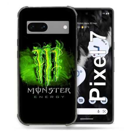 Coque Renforcée Pour Google Pixel 7 Monster Energy Vert