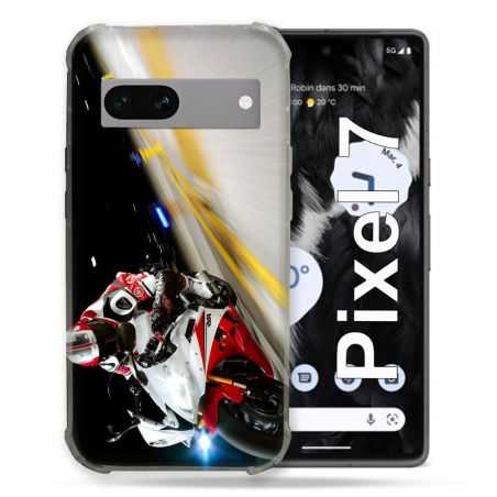 Coque Renforcée Pour Google Pixel 7 Moto Course GP R6