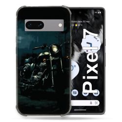 Coque Renforcée Pour Google Pixel 7 Moto Harley Vintage