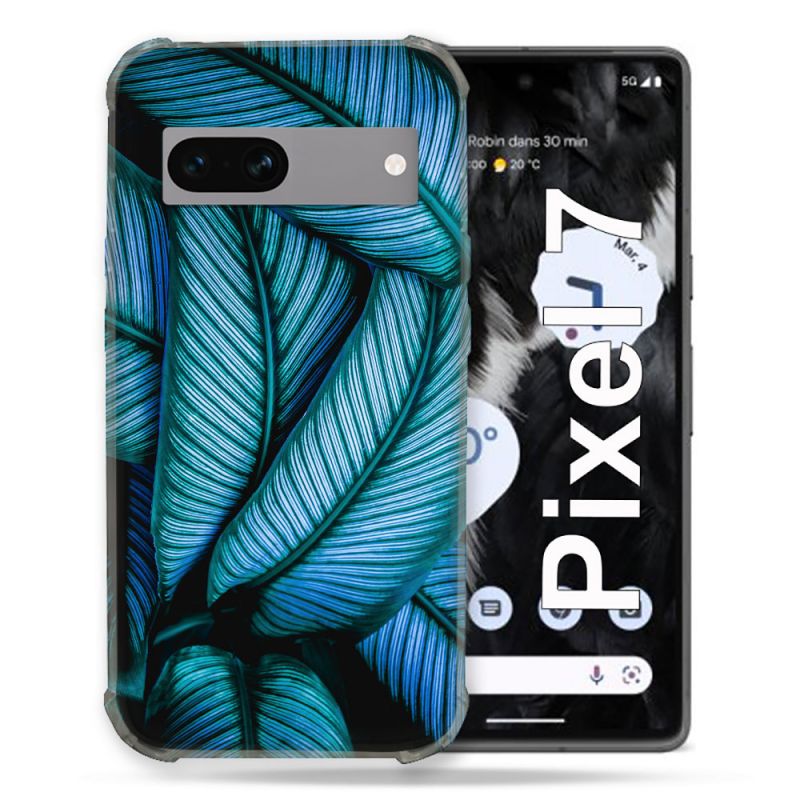 Coque Renforcée Pour Google Pixel 7 Nature Feuille Palmier