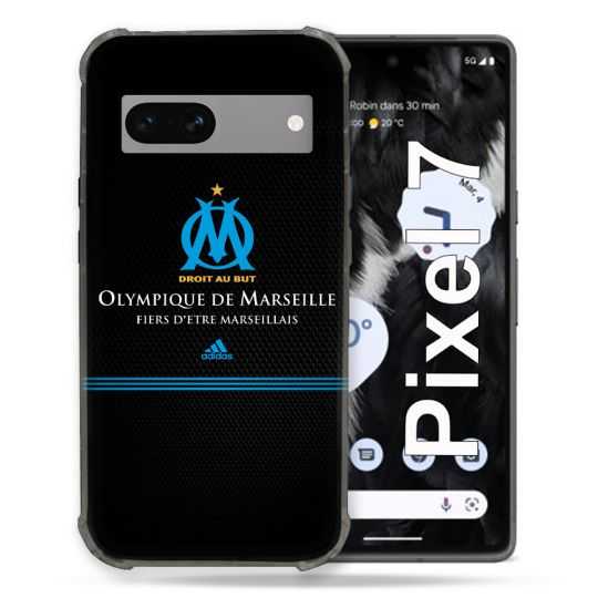 Coque Renforcée Pour Google Pixel 7 Olympique Marseille OM Fier etre Marseillais