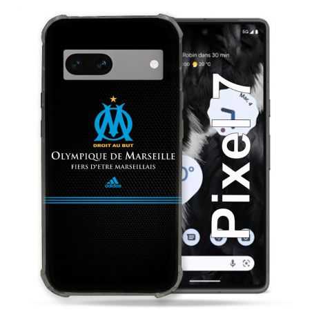 Coque Renforcée Pour Google Pixel 7 Olympique Marseille OM Fier etre Marseillais