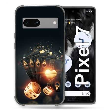 Coque Renforcée Pour Google Pixel 7 Poker Des
