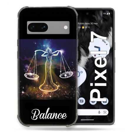 Coque Renforcée Pour Google Pixel 7 Signe Zodiaque 2 Balance