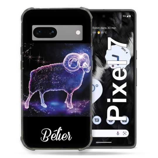 Coque Renforcée Pour Google Pixel 7 Signe Zodiaque 2 Bélier