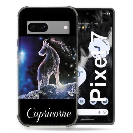 Coque Renforcée Pour Google Pixel 7 Signe Zodiaque 2 Capricorne