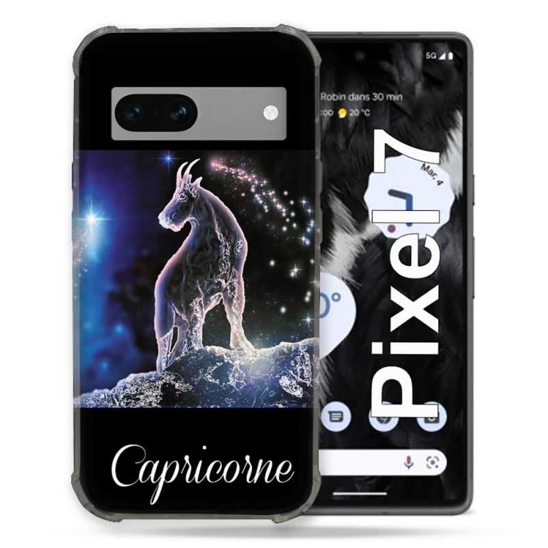 Coque Renforcée Pour Google Pixel 7 Signe Zodiaque 2 Capricorne