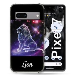 Coque Renforcée Pour Google Pixel 7 Signe Zodiaque 2 Lion