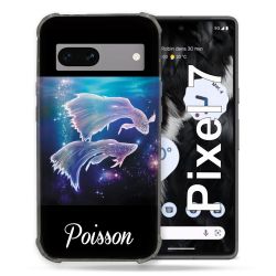 Coque Renforcée Pour Google Pixel 7 Signe Zodiaque 2 Poisson