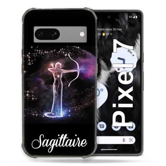 Coque Renforcée Pour Google Pixel 7 Signe Zodiaque 2 Sagittaire