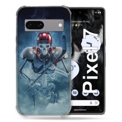 Coque Renforcée Pour Google Pixel 7 Sport Hockey Squelette