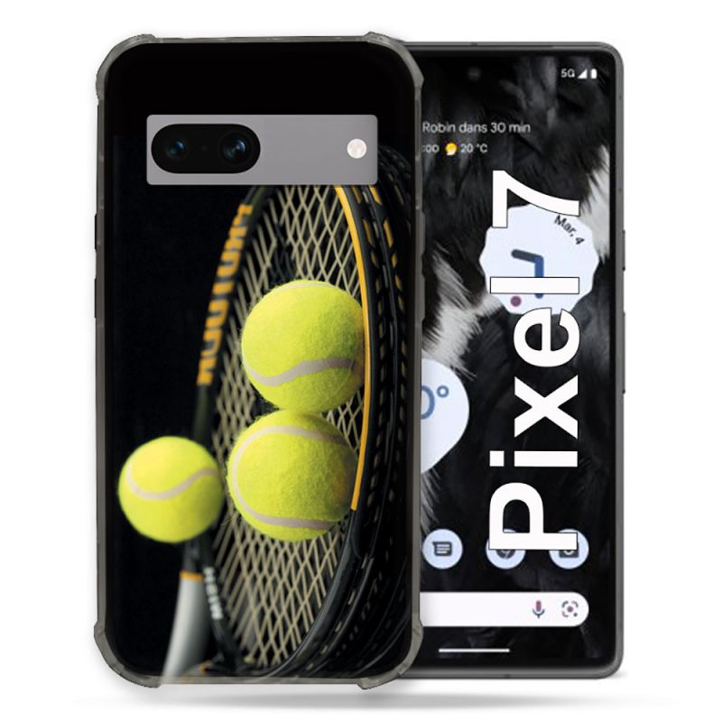 Coque Renforcée Pour Google Pixel 7 Sport Tennis Balls
