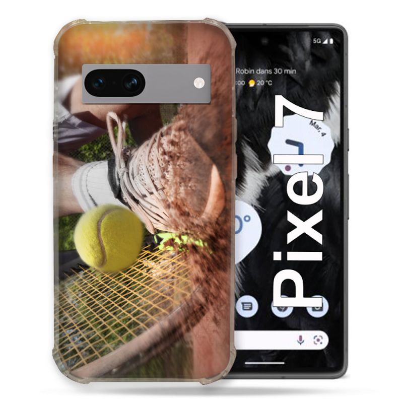 Coque Renforcée Pour Google Pixel 7 Sport Tennis Glissade