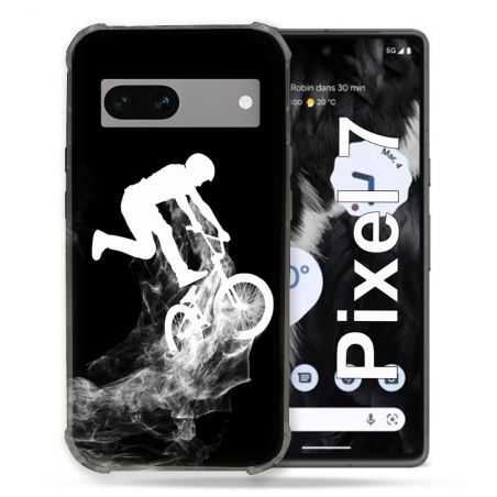 Coque Renforcée Pour Google Pixel 7 Sport VTT Noir