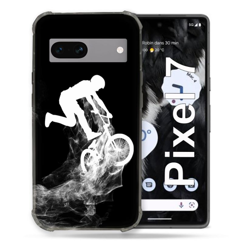 Coque Renforcée Pour Google Pixel 7 Sport VTT Noir