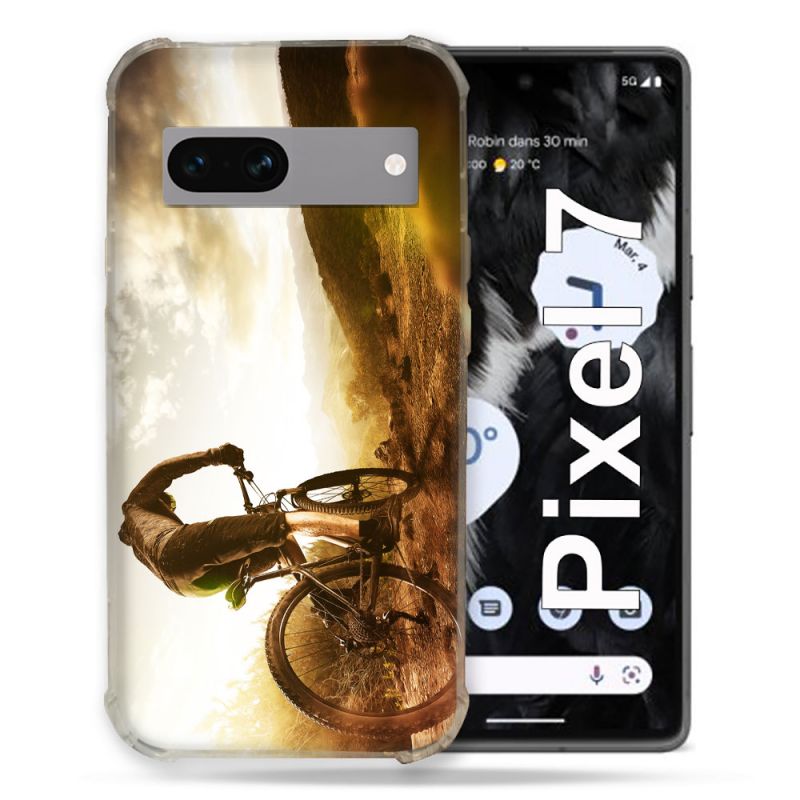 Coque Renforcée Pour Google Pixel 7 Sport VTT Soleil