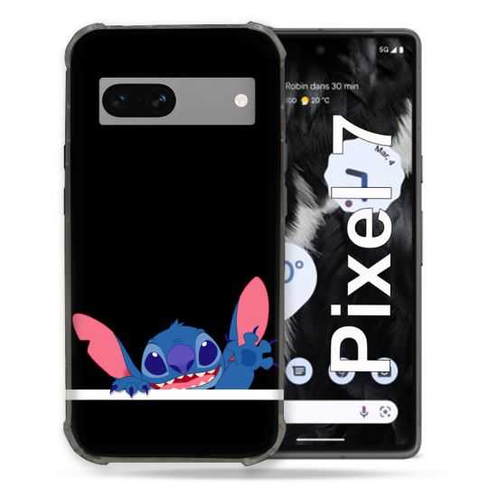 Coque Renforcée Pour Google Pixel 7 Stitch Noir