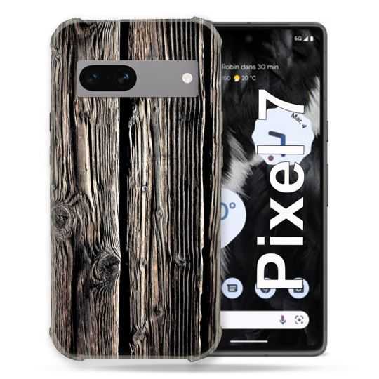 Coque Renforcée Pour Google Pixel 7 Texture Bois
