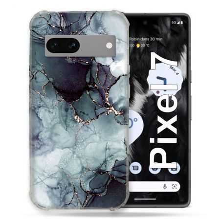 Coque Renforcée Pour Google Pixel 7 Texture Marbre Gris