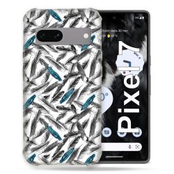 Coque Renforcée Pour Google Pixel 7 Texture Plume Canard