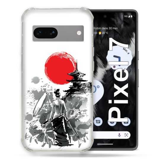 Coque Renforcée Pour Google Pixel 7 Voyage Japon Femme