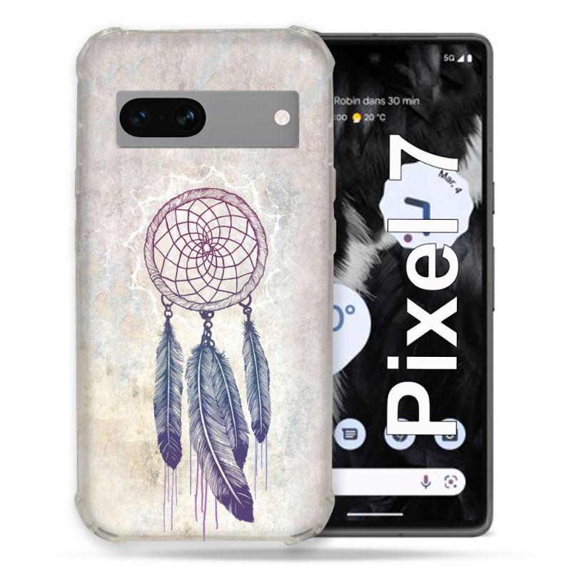 Coque Renforcée Pour Google Pixel 7 Zen Attrape Reve Blanc