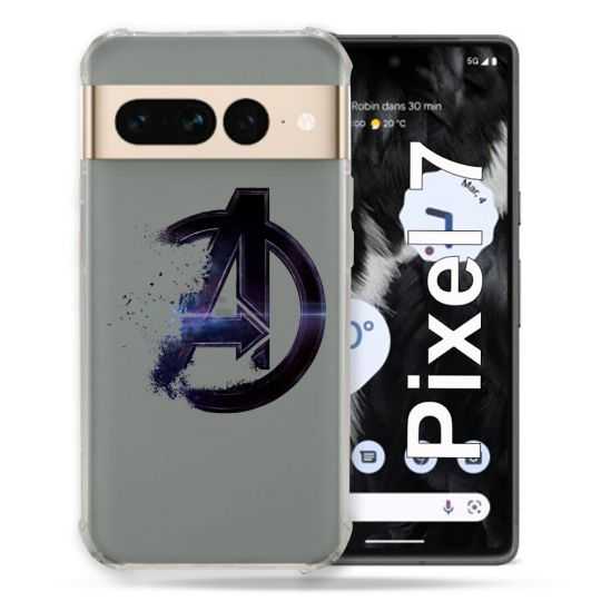 Coque Renforcée Transparente Pour Google Pixel 7 Avenger
