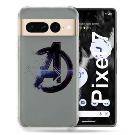 Coque Renforcée Transparente Pour Google Pixel 7 Avenger