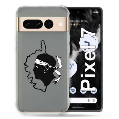 Coque Renforcée Transparente Pour Google Pixel 7 Corse