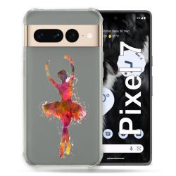 Coque Renforcée Transparente Pour Google Pixel 7 Danseuse etoile