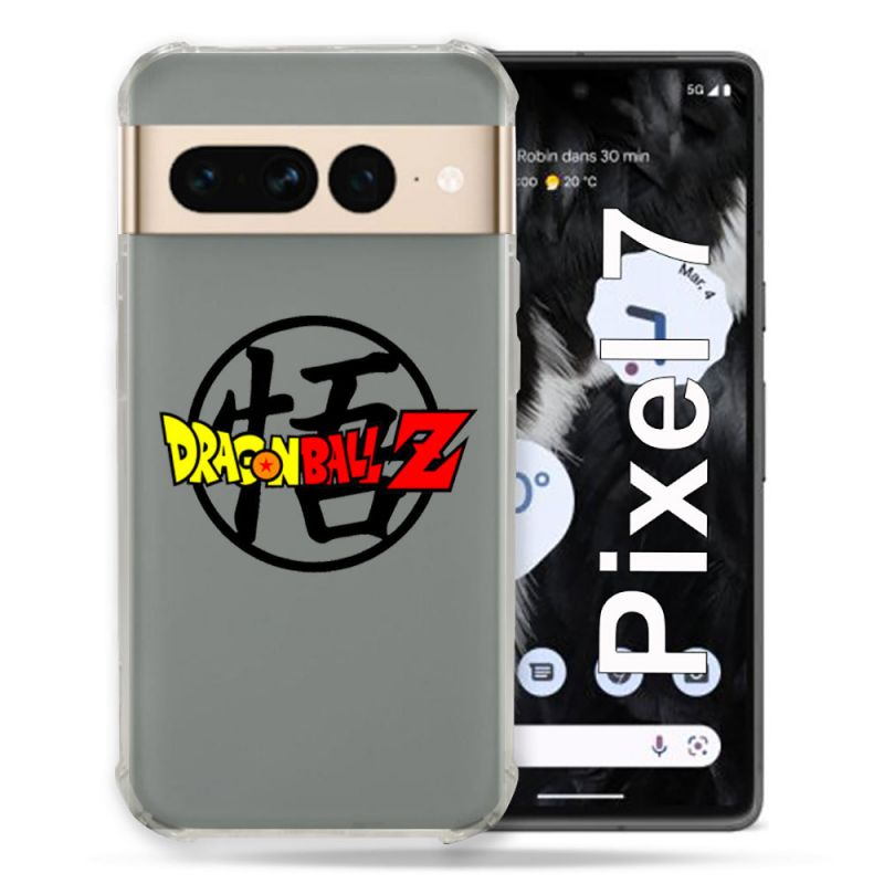 Coque Renforcée Transparente Pour Google Pixel 7 Dragon Ball Logo