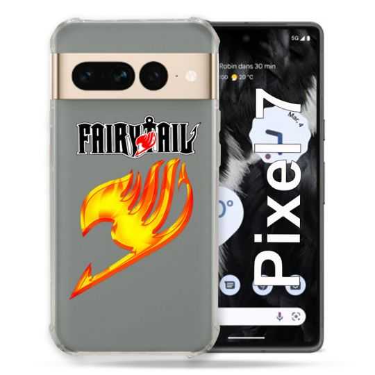 Coque Renforcée Transparente Pour Google Pixel 7 Fairy Tail