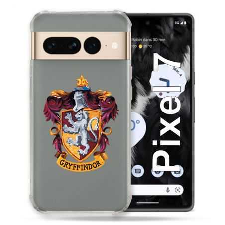 Coque Renforcée Transparente Pour Google Pixel 7 Harry Potter Griffindor