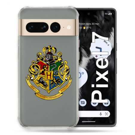 Coque Renforcée Transparente Pour Google Pixel 7 Harry Potter Poudlard