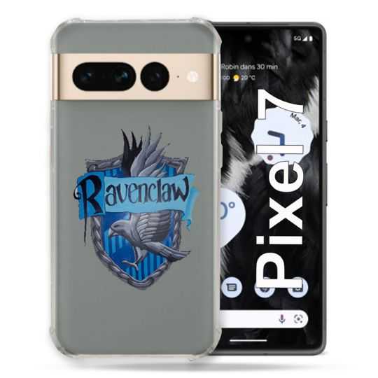 Coque Renforcée Transparente Pour Google Pixel 7 Harry Potter Ravenclaw