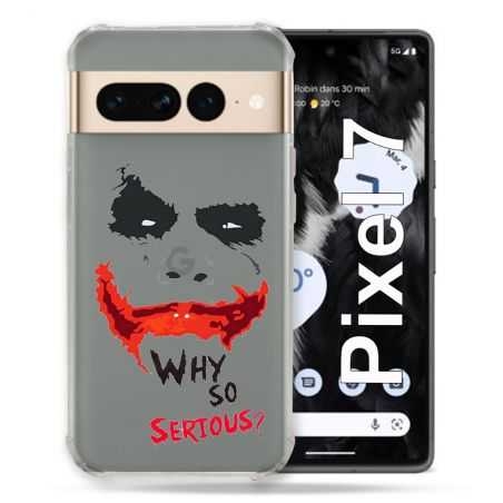 Coque Renforcée Transparente Pour Google Pixel 7 Joker