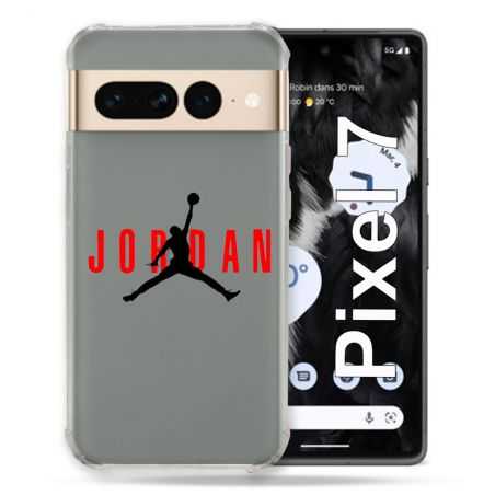 Coque Renforcée Transparente Pour Google Pixel 7 Jordan
