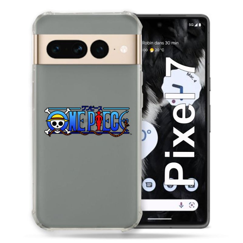 Coque Renforcée Transparente Pour Google Pixel 7 One Piece Logo