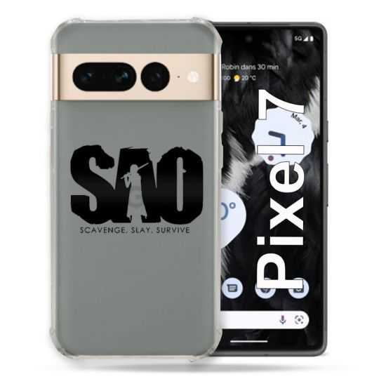 Coque Renforcée Transparente Pour Google Pixel 7 SAO
