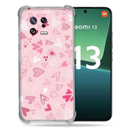 Coque Renforcée pour Xiaomi Mi 13 Amour Ptis Coeurs