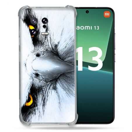 Coque Renforcée pour Xiaomi Mi 13 Animal Aigle Royal Blanc